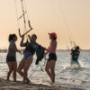 Wakeup Adventures Abu Dhabi Island tour Kitesurfing UAE