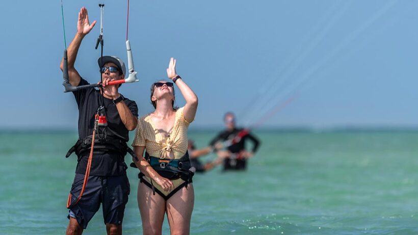 kitesurfing course